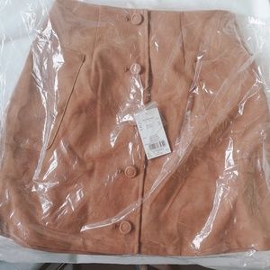 Japanese brown skirt